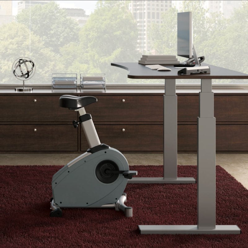 SchreibtischFahrrad Bike Desk LifeSpan FitOffice Schweiz